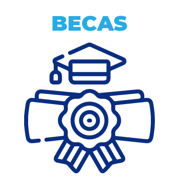 Icono de becas de la LP de admisiones.